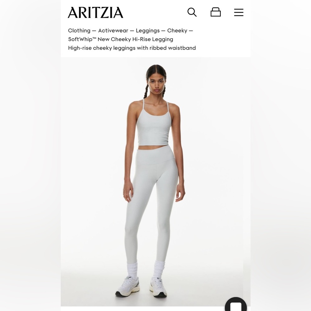 NWT Aritzia Tna Life Hi-Rise Cheeky Leggings Women’s Size XS